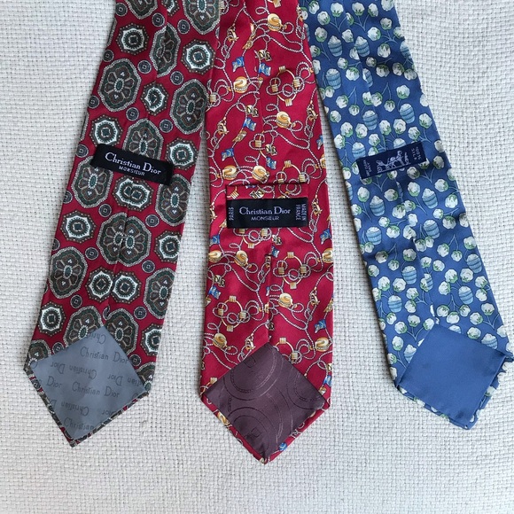 Christian Dior Monsieur silk neck tie ❤️ - Picture 7 of 7